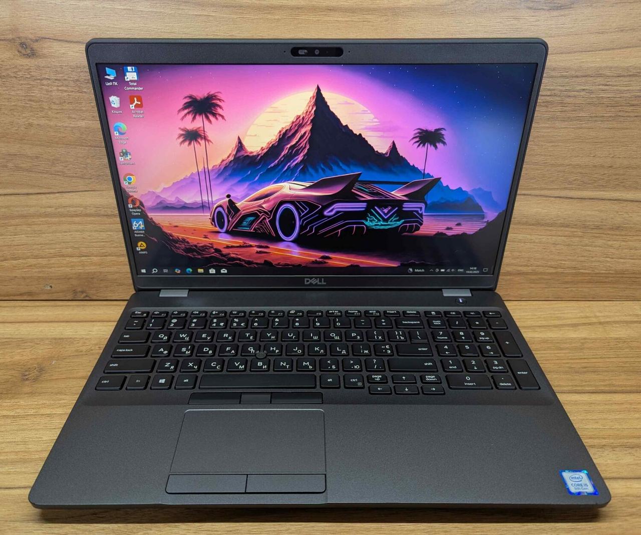Б/в Ультрабук Dell Latitude 5500 15.6" 1920x1080| Core i5-8265U| 16 GB RAM| 480 GB SSD| UHD 620