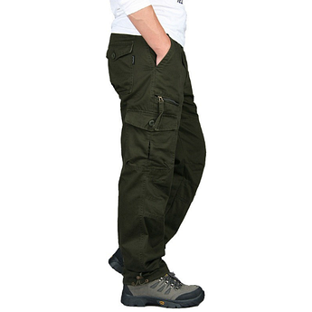 Тактичні штани карго Combat X Cargo Олива Розмір M