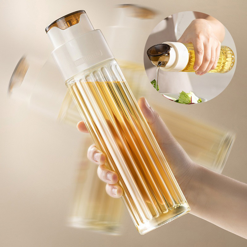 Пляшка для олії/соуса з дозатором скляна 500 мл Oil Bottle (LB-136118)