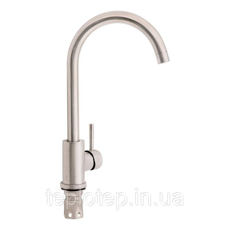 Змішувач для кухні Lidz Aria 015F (k35) LDARI015FNKS21689 Nickel, фото 1