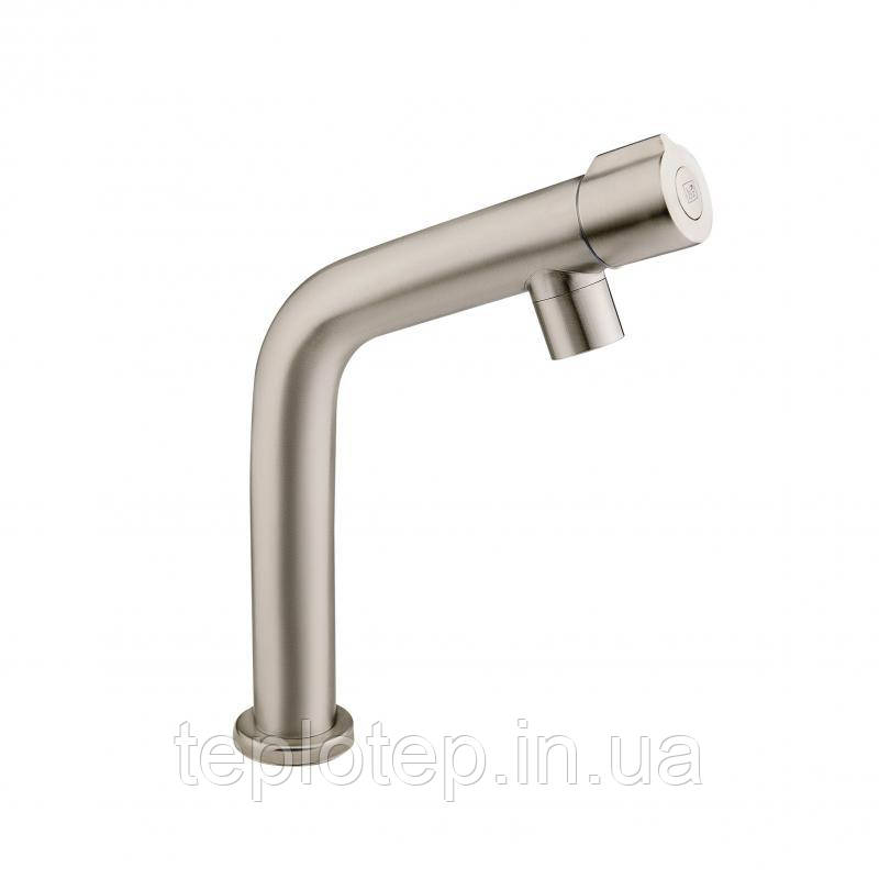 Монокран для кухні Lidz Mono 269F з нерухомим виливом LDMON269FNKS34928 Nickel, фото 1