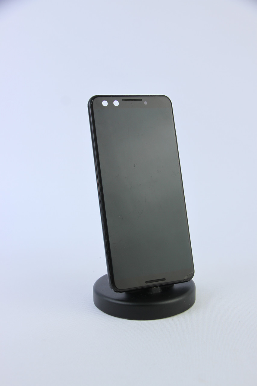 Дисплейний модуль з рамкою Google Pixel 3 Just Black - фото 1 - id-p2172465671