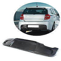 Дифузор заднього бампера Карбон V1 (для E87 M Sport) для BMW 1 серія E81/82/87/88 2004-2011 рр