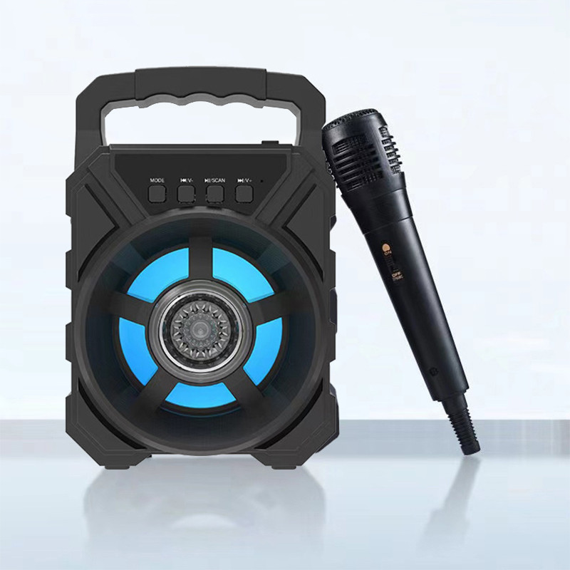Бездротова портативна колонка 3 дюйми, з мікрофоном