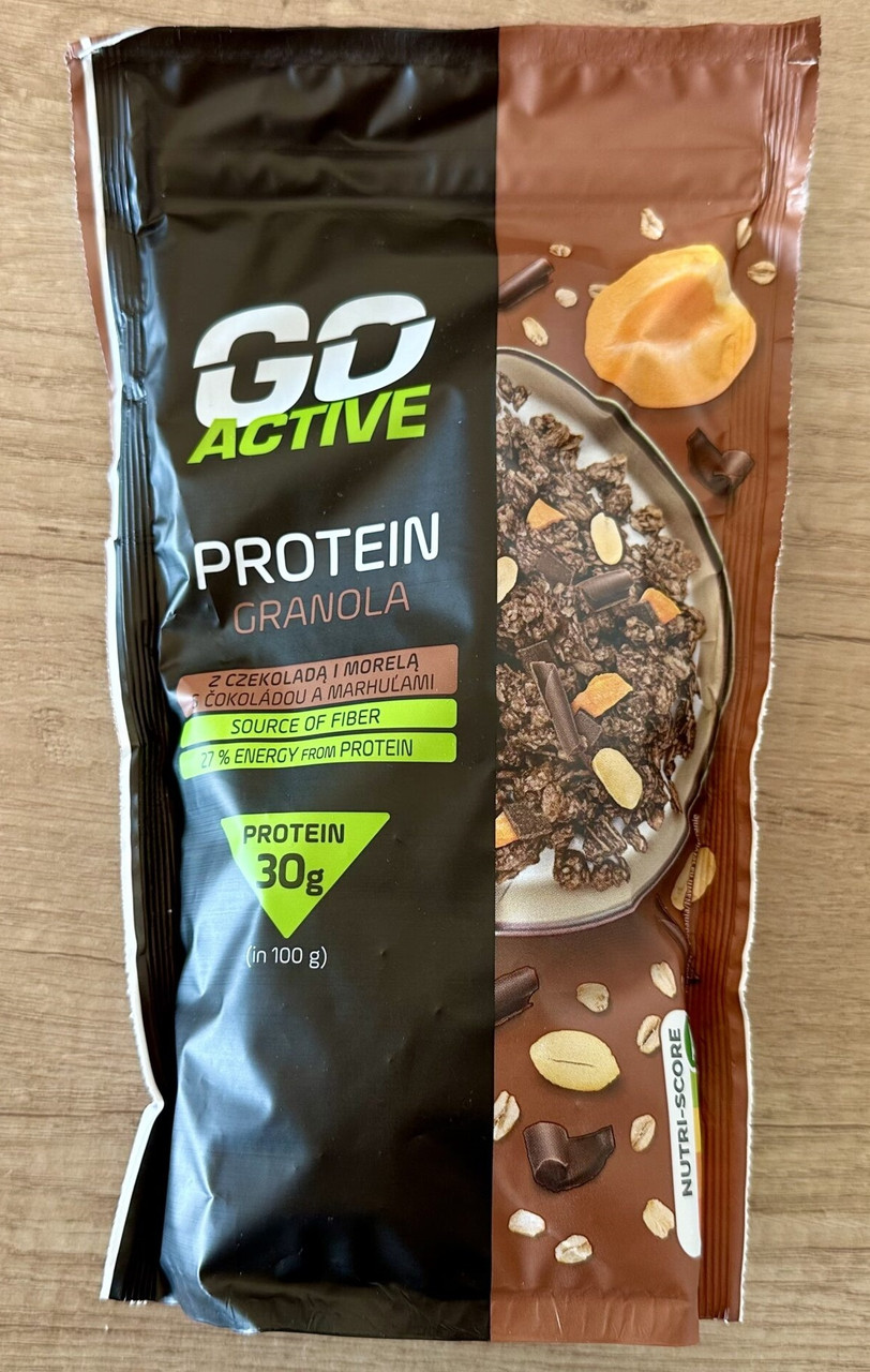 Гранола протеїнова мікс Go Active 30гр білка / 200гр