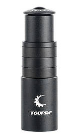 Подовжувач штока вилки руля велосипеда Toopre 124 мм чорний