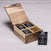 Коробочка Шкатулка Підставка для годинників з персоналізацією на подарунок