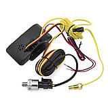 Автомобільний РК-дисплей 3 в 1 (датчики температури води/тиску мастила/напруги), фото 5