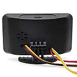 Автомобільний РК-дисплей 3 в 1 (датчики температури води/тиску мастила/напруги), фото 6