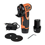 Акумуляторна кутова шліфувальна машина Tex.AC TA-AG76, фото 4