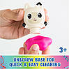 Ігровий набір Gabby's Dollhouse Gabby Cat Bath Squirters Габбі фігурки для гри у ванній Mercat & Pandy Paws, фото 5