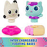 Ігровий набір Gabby's Dollhouse Gabby Cat Bath Squirters Габбі фігурки для гри у ванній Mercat & Pandy Paws, фото 6