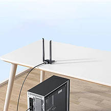 Usb wifi адаптер для пк із двома зовнішніми антенами 1300Mbps Baseus FastJoy Series, фото 5