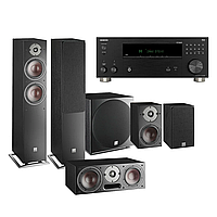 Домашній кінотеатр 5.1 Dali Oberon 7 + Onkyo RZ30
