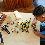 Конструктор LEGO Despicable Me 4 Ґру й посіпаки з кубиків 839 деталей, фото 10