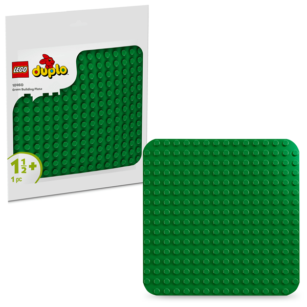 Конструктор LEGO DUPLO Зелена будівельна пластина 1 деталь