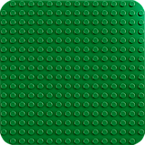 Конструктор LEGO DUPLO Зелена будівельна пластина 1 деталь, фото 5