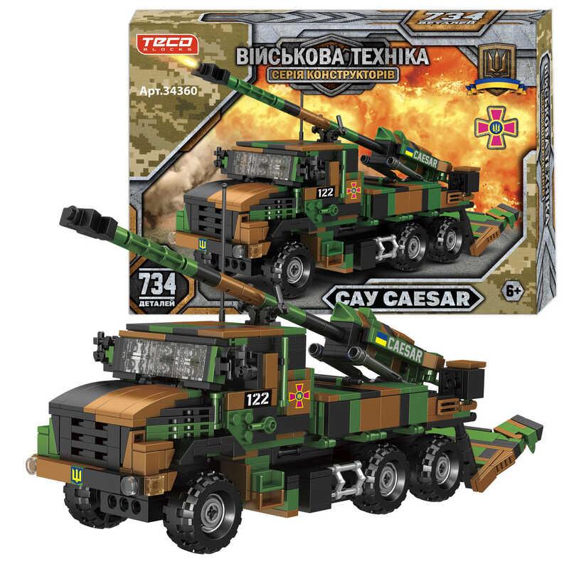 Конструктор 34360 "Teko", 734 деталі, в коробці