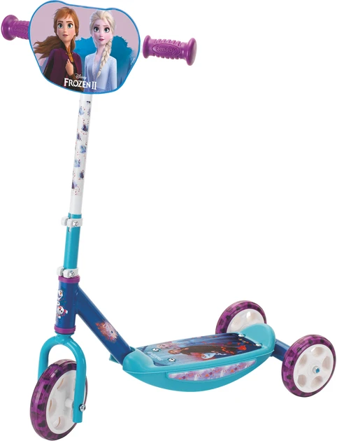 Дитячий 3-колісний самокат Smoby Frozen Крижане серце, фото 1