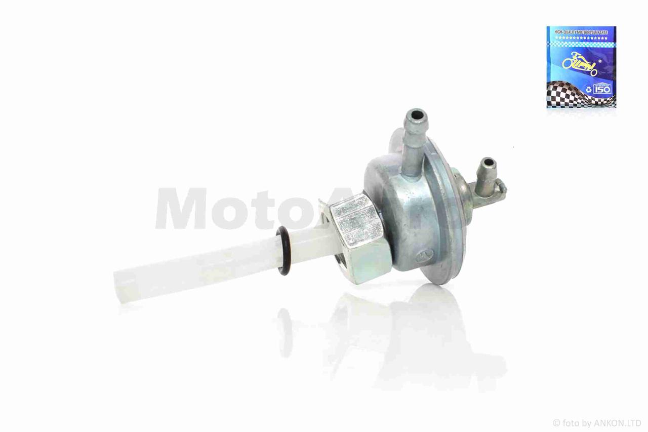 Кран паливний китайський вакуумний скутер на скутер хонда діо на скутер хонда такт AF24 вкручується M16 "LIPAI" AT-8998, фото 1