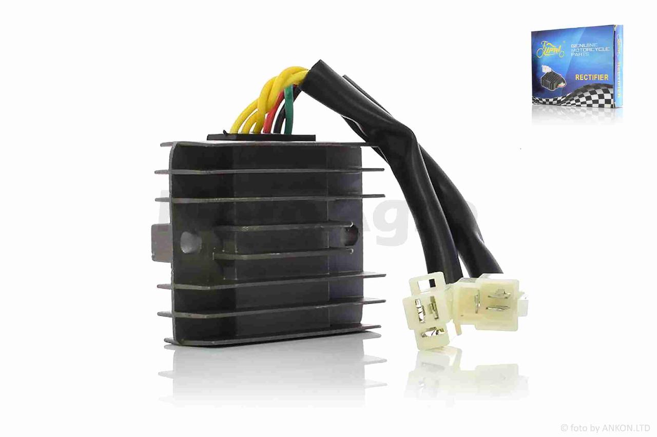 Реле зарядки на мотоцикл на мотоцикл CG125 3+3 мама + тато "LIPAI", фото 1