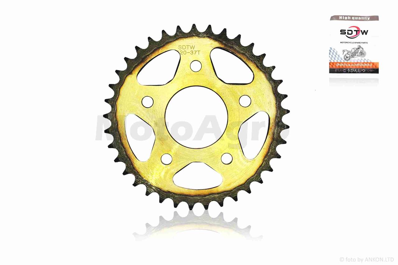 Зірка трансмісії задня 520-37T 5x62-100 d-64 D-198 "SDTW" (V200/250-F2), фото 1