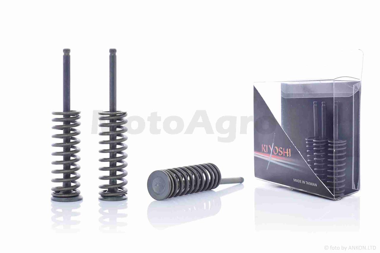 Клапани ГРМ d15.5/15.5/16.5 h77.8/78/78 SA36 VINO/GEAR/ямаха джог 4T +пружини "KIYOSHI", фото 1