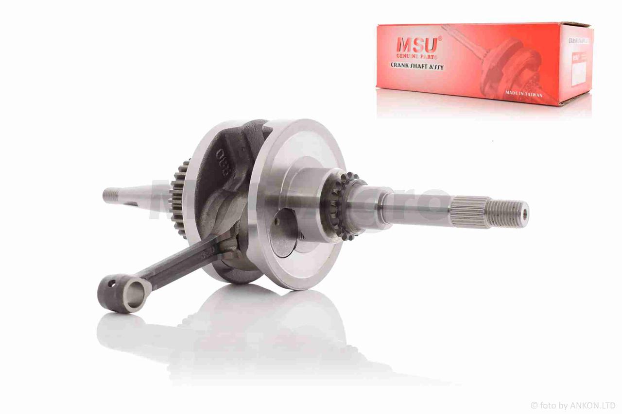 Колінвал на скутер хонда діо AF62/68 TODAY AF61/67 "MSU" ТАЄМНИЦЯ, фото 1