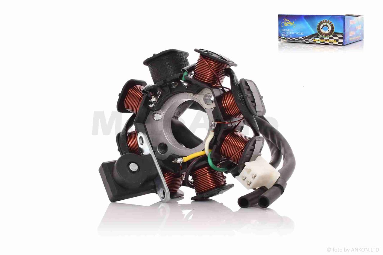 Генератор (статор) китайський скутер 150 7+1 "LIPAI" AT-9562, фото 1