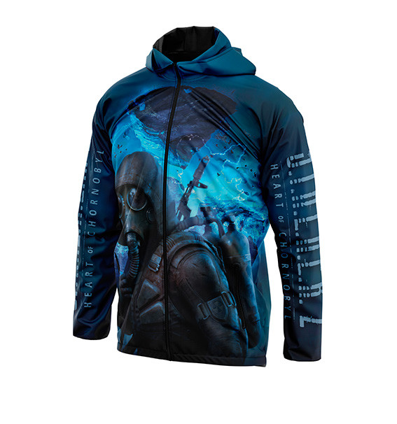 Куртка вітровка класична жіноча «Сталкер 2: Серце Чорнобиля. Сталкерська Ніч. S.T.A.L.K.E.R.2»