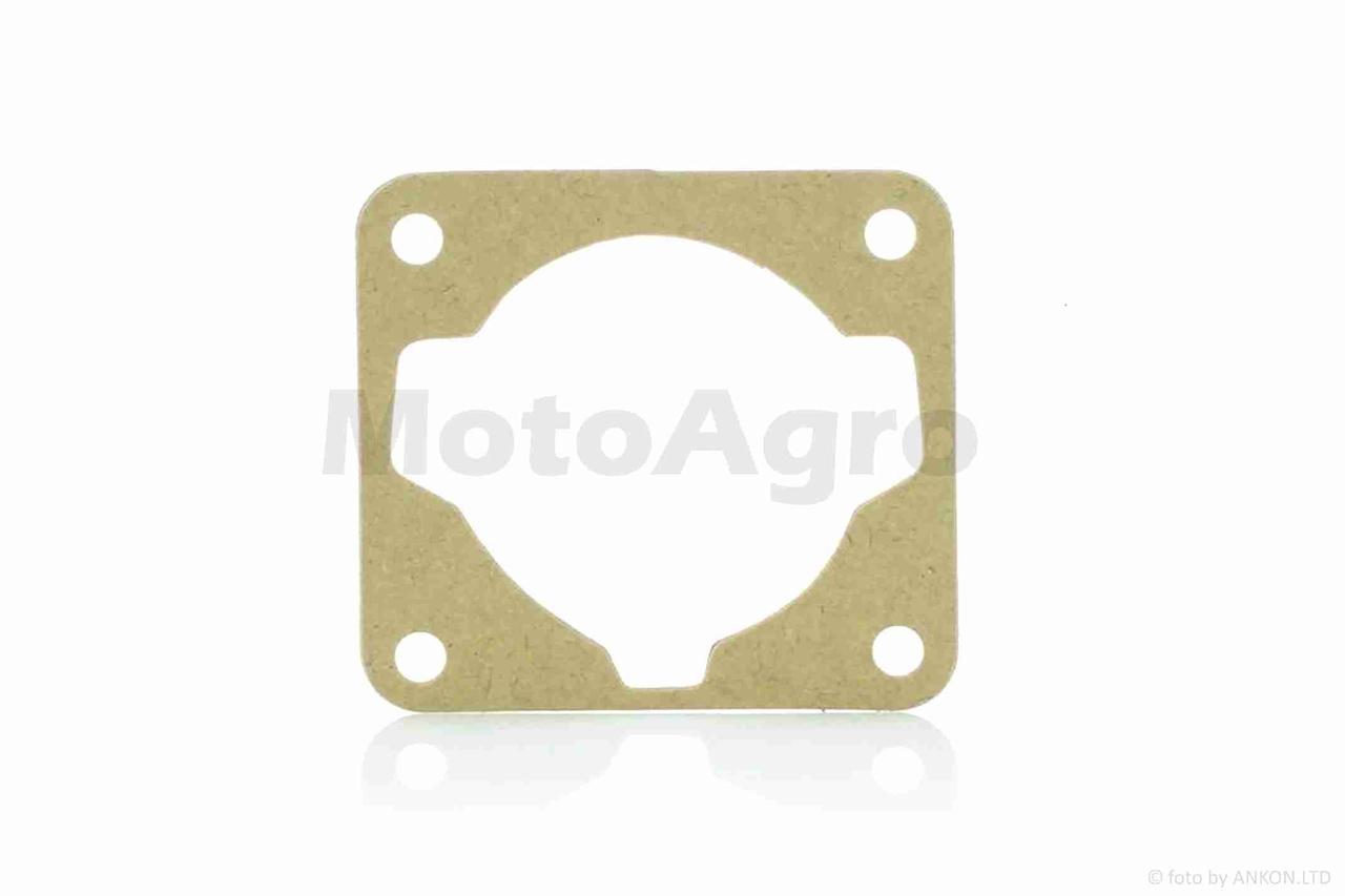 Прокладка циліндра на бензокосі триммер 1E36F прешпан, фото 1