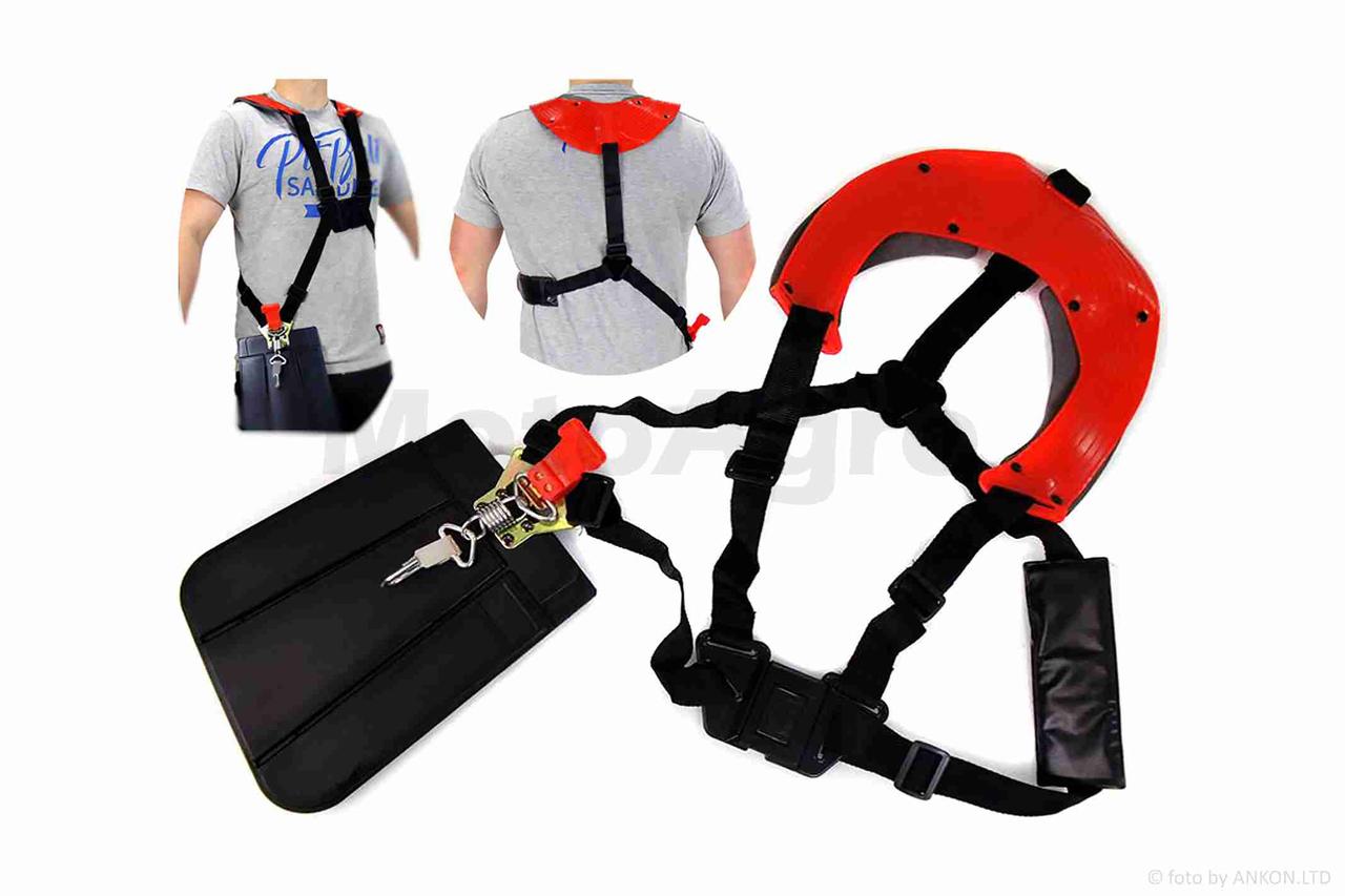 Ремінь коси стандартний (червоний), фото 1