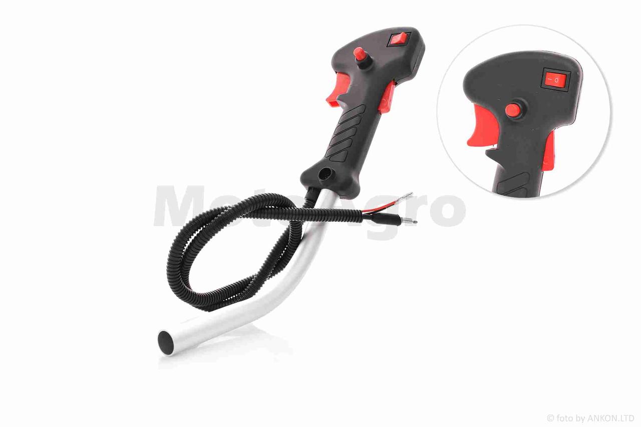 Ручка керма коси права (газу) + кермо (широка клавіша) 2, фото 1