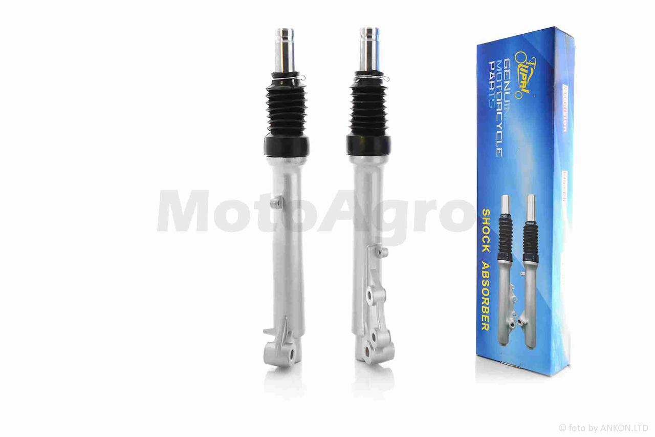 Амортизатори передні (пір'я) ямаха джог диск шток 26mm гофри "LIPAI" AT-14680, фото 1