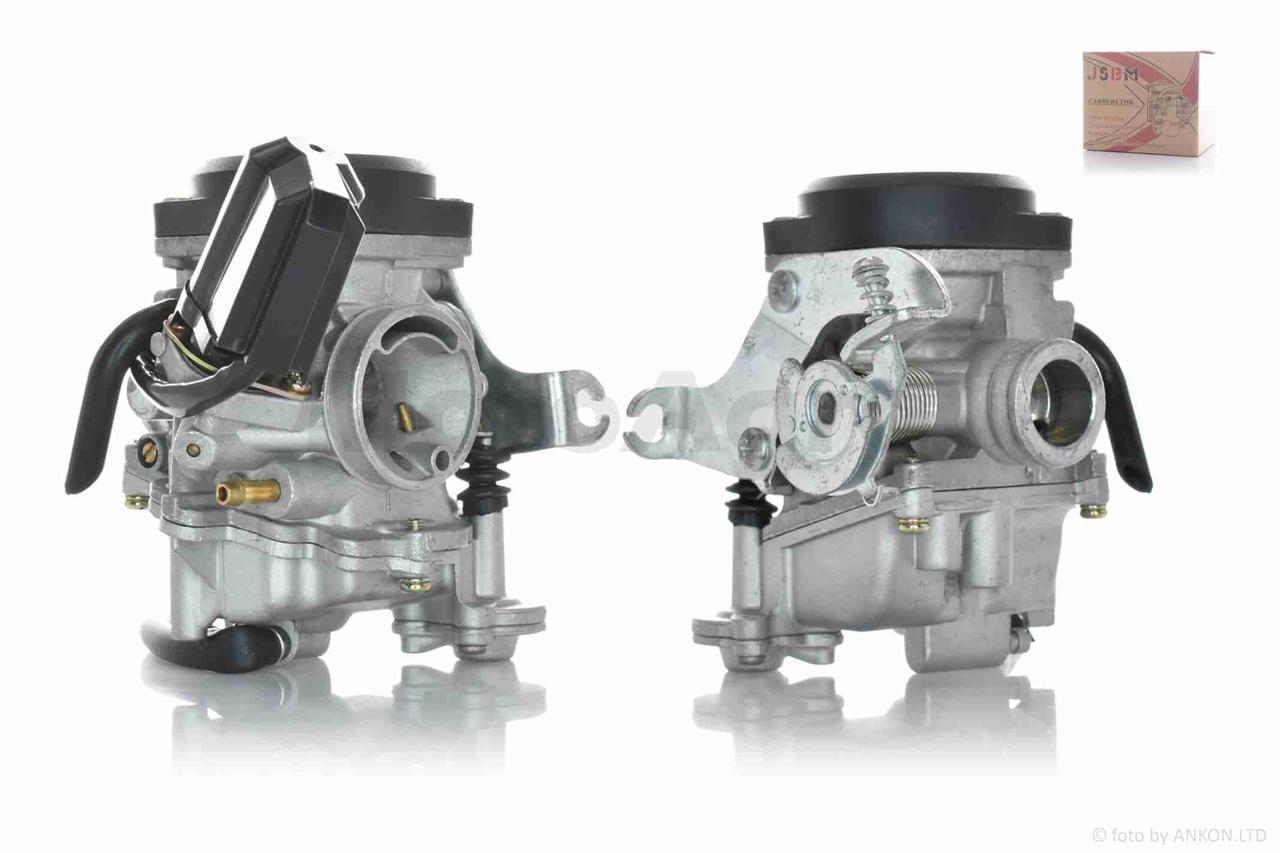 Карбюратор китайський скутер 80 d18 пластикова кришка AT-13095, фото 1