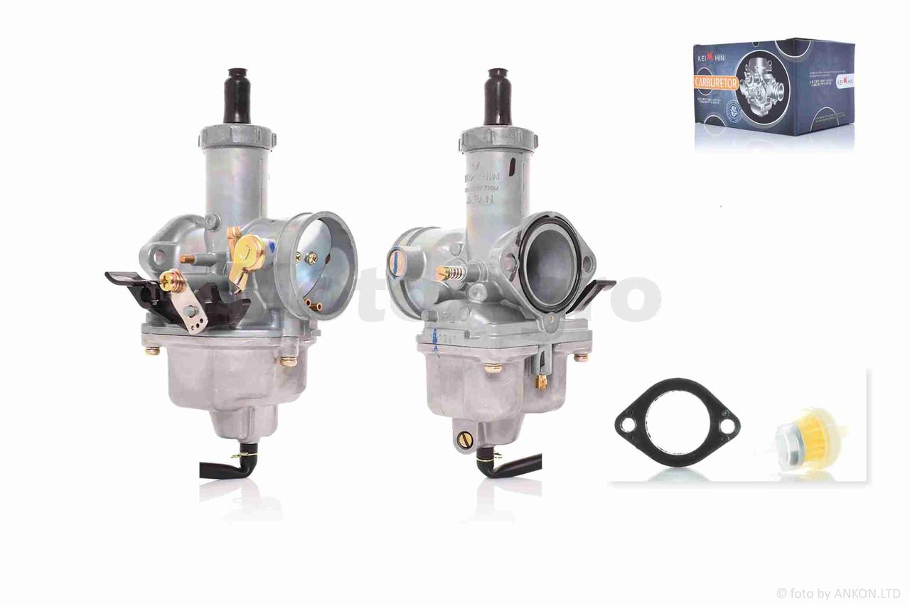 Карбюратор PZ30 підкачування ручне зліва (тріскачка) "KEIHIN", фото 1