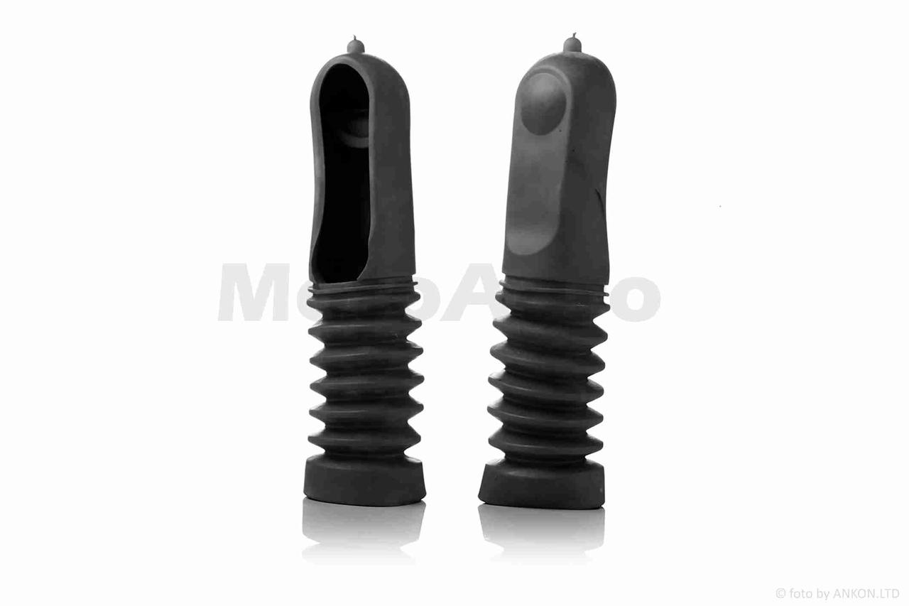 Гофри вилки ямаха Джог барабан чорні AT-11790, фото 1