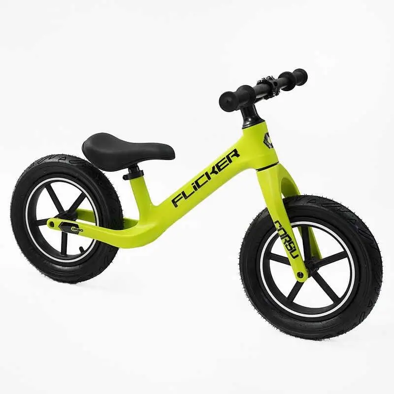 Велобіг "CORSO" FL-0174-65 нейлонова рама, нейлонова вилка, надувні колеса, фото 1