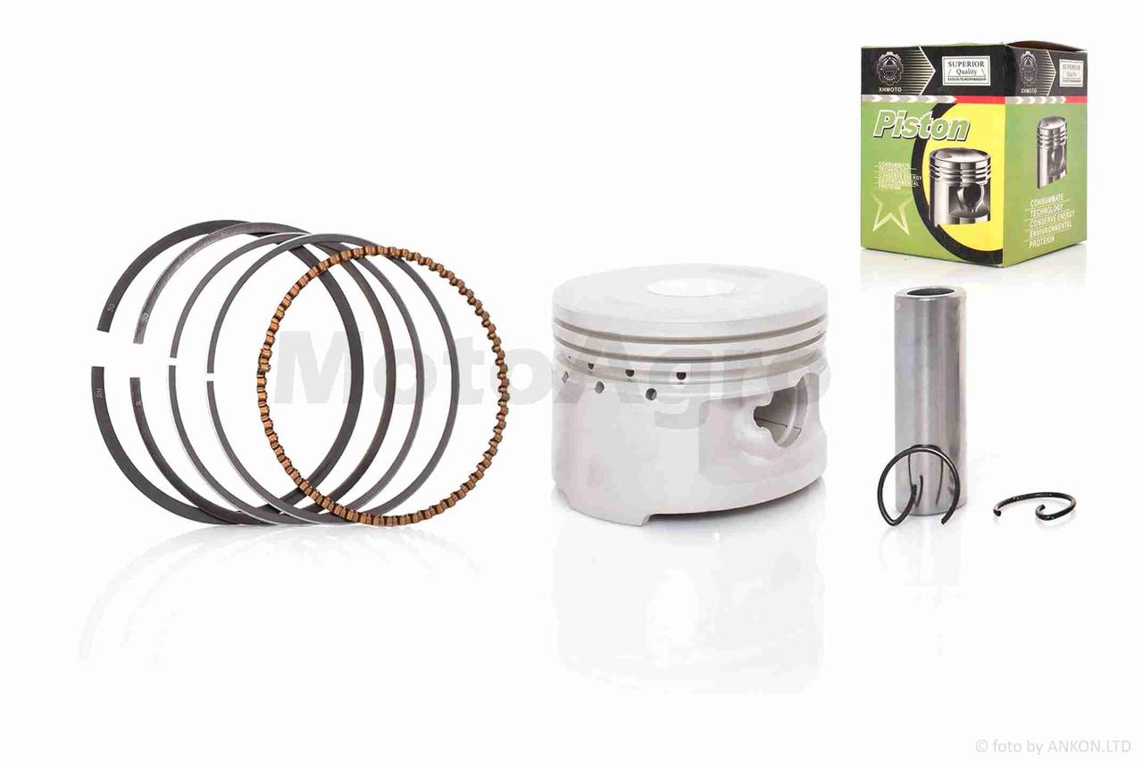 Поршень к-кт ZY125 +0.50 51.50 p-13 "XHMOTO" (ZS125-79), фото 1