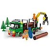 Захоплюючий іграшковий набір Дитячий конструктор Лісова техніка Машина лісоруба 274 деталі Декорації фігурка фігурка, фото 5