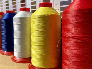Нитки швейні для пошиття меблів, шкіргалантереї та рукоділля