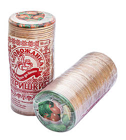 Кришка для консервації закаточна СКО 1-82 Слобожанка 50 шт/уп/уп