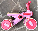 Велобіг дитячий 4-х колісний Corso JOY TL-89-367 пластикова рама, світло, озвучено українською Рожевий, фото 8