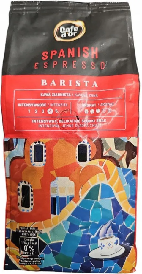 Кава в зернах Cafe d’Or Spanish Espresso Barista 500гр