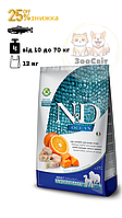 Farmina (Фарміна) N&D Cod, Pumpkin &Orange Adult Medium &Maxi беззерновий сухий корм для собак середніх і великих порід 12 кг