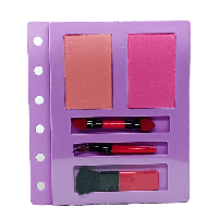 Ігровий набір Solar Косметика «Makeup Book» у блокноті F002, фото 5