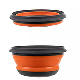 Набір посуду складні мискі силіконові - 3 шт. Ruhhy 20781, фото 7