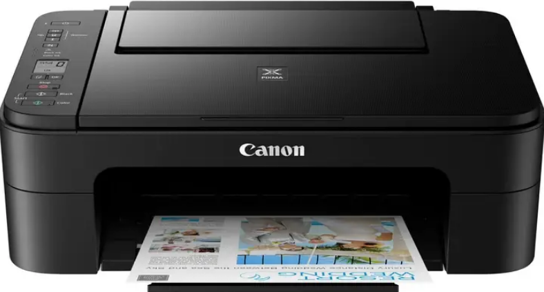 Струйный Wi-fi принтер для печати МФУ 3в1 сканер и копир Canon Pixma TS3350 цветной для дома офиса +2 катриджа