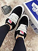 Кеди Vans Skool KNU Чорні з білим Кросівки Ванс Скул КНУ замшеві повсякденні демісезон унісекс, фото 7