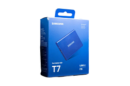 Samsung Portable SSD T7 1TB Indigo Blue MU-PC1T0H SSD-накопичувач